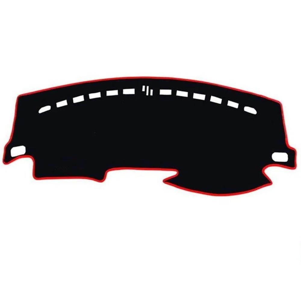 Für Suzuki Ciaz 2014-2018 Auto Armaturenbrett Abdeckung Matte Pad Innen Armaturenbrett Sonnenschirm Teppich Schutz Zubehör Autoteile(Rood,RHD) von BANBE