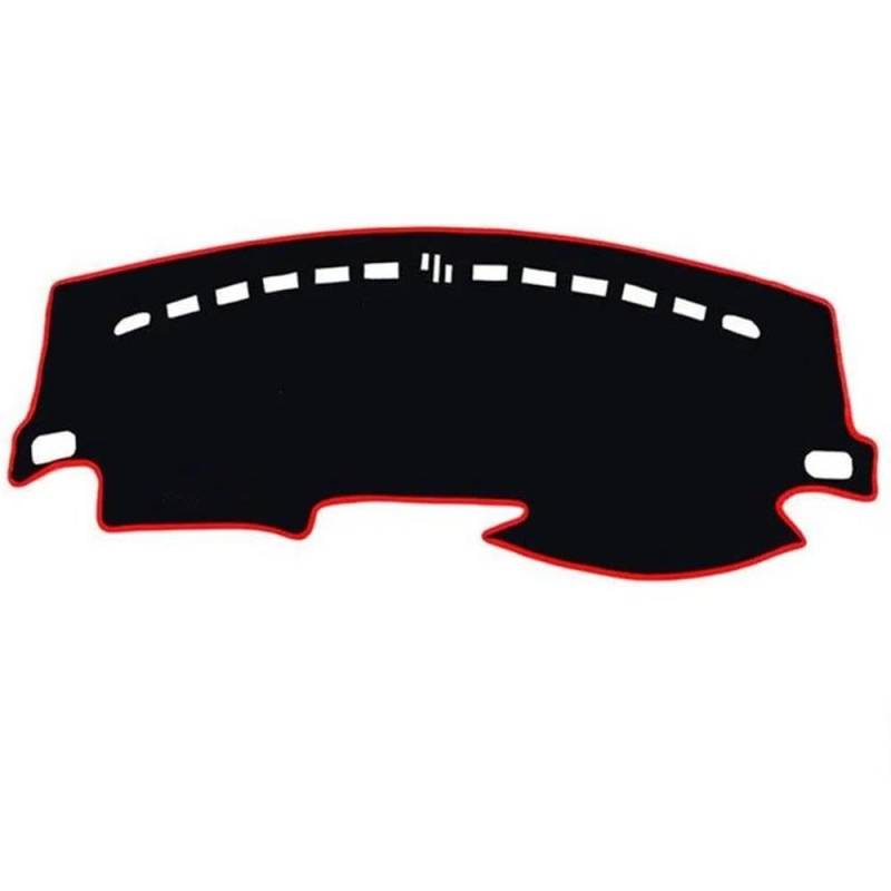 Für Suzuki Ciaz 2014-2018 Auto Armaturenbrett Abdeckung Matte Pad Innen Armaturenbrett Sonnenschirm Teppich Schutz Zubehör Autoteile(Rood,RHD) von BANBE