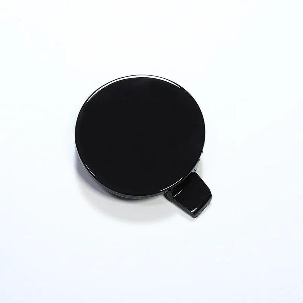 Für Tesla Modell 3 Auto Front Stoßstange Anhänger Tow Haken Auge Abdeckung Trim Anhänger Kappe Auto Zubehör Autoteile(Black) von BANBE