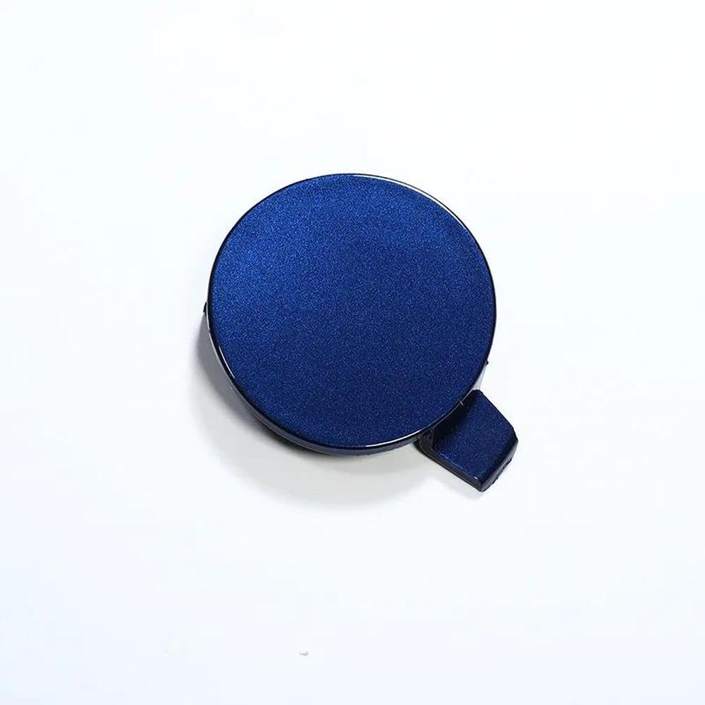 Für Tesla Modell 3 Auto Front Stoßstange Anhänger Tow Haken Auge Abdeckung Trim Anhänger Kappe Auto Zubehör Autoteile(Blue) von BANBE