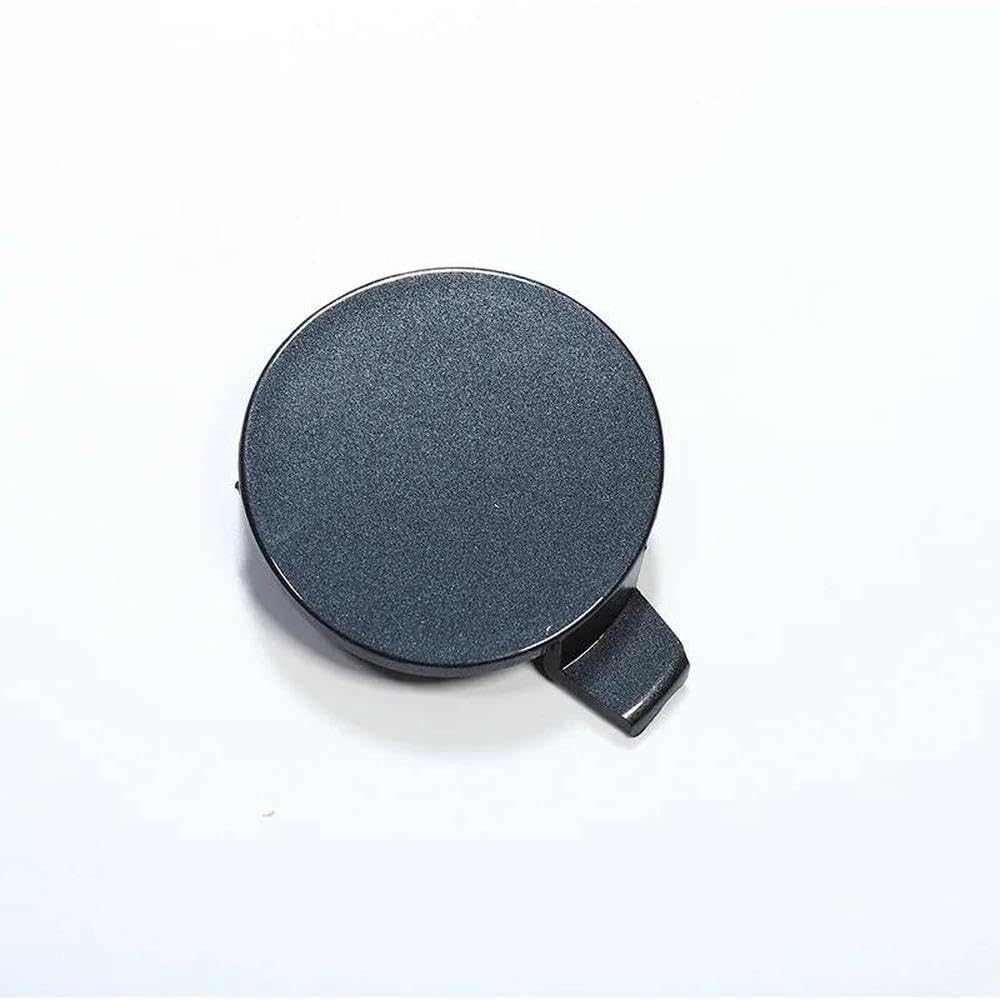 Für Tesla Modell 3 Auto Front Stoßstange Anhänger Tow Haken Auge Abdeckung Trim Anhänger Kappe Auto Zubehör Autoteile(Gray) von BANBE