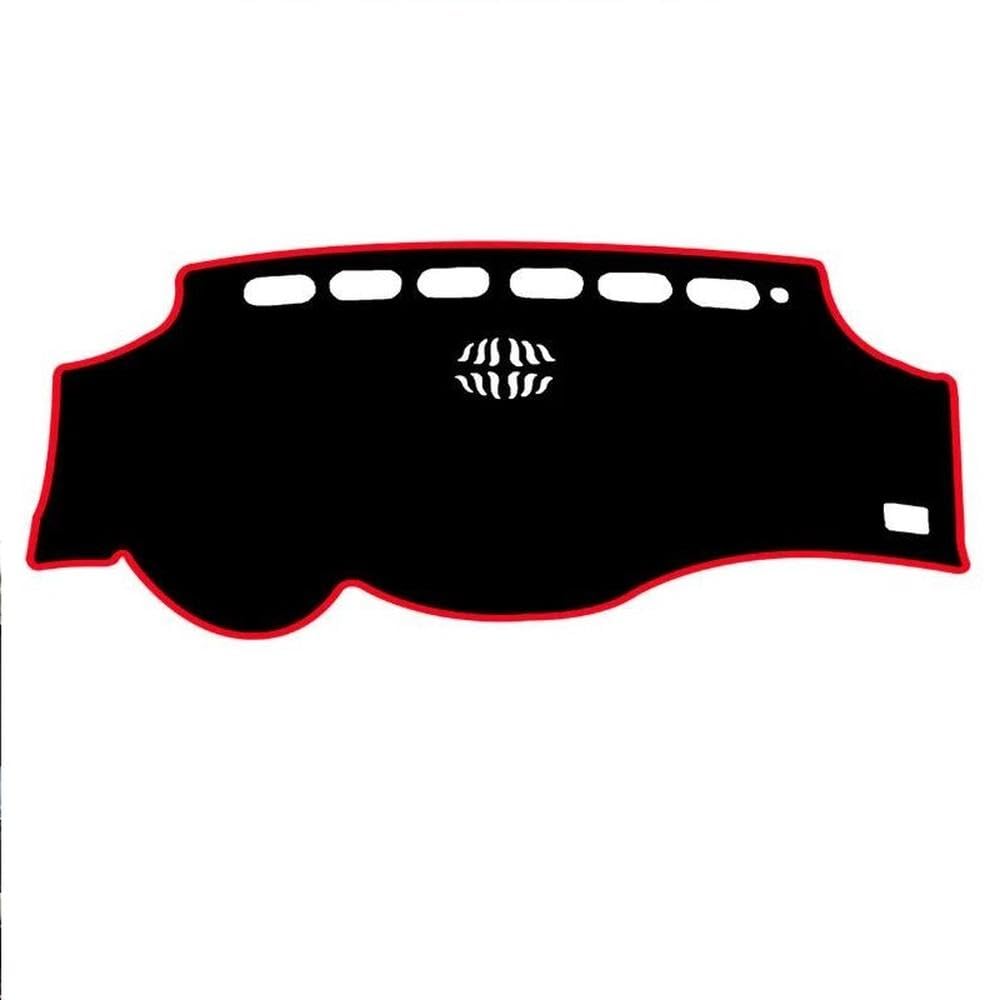 Für Toyota Alphard Vellfire 2008-2017 Dashmat Dashboard Abdeckung Matte Pad Sonnenblende Armaturenbrett Teppich Auto Zubehör Autoteile(Rood,LHD) von BANBE