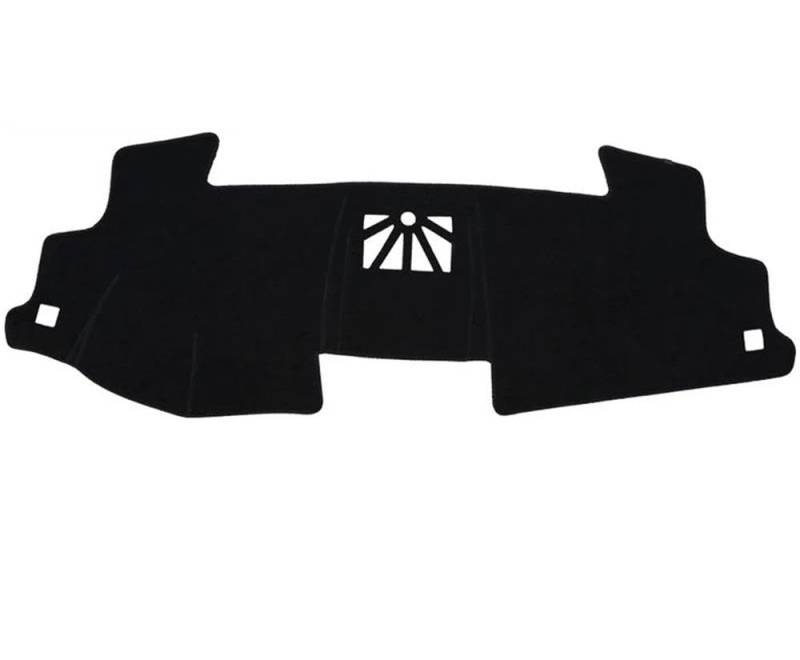 Für Toyota Camry 50 XV50 2012~2017 Instrument Plattform Schreibtisch Matten Pad Teppiche Zubehör Auto Dashboard Abdeckung Autoteile(Black,LHD) von BANBE