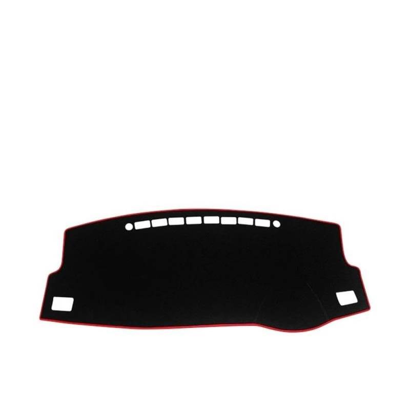 Für Toyota Corolla IM Für Auris E180 2014~2018 Auto Armaturenbrett Abdeckung Sonnenschutz Vermeiden Licht Matte Pad Teppiche Zubehör Autoteile(Rood,RHD) von BANBE