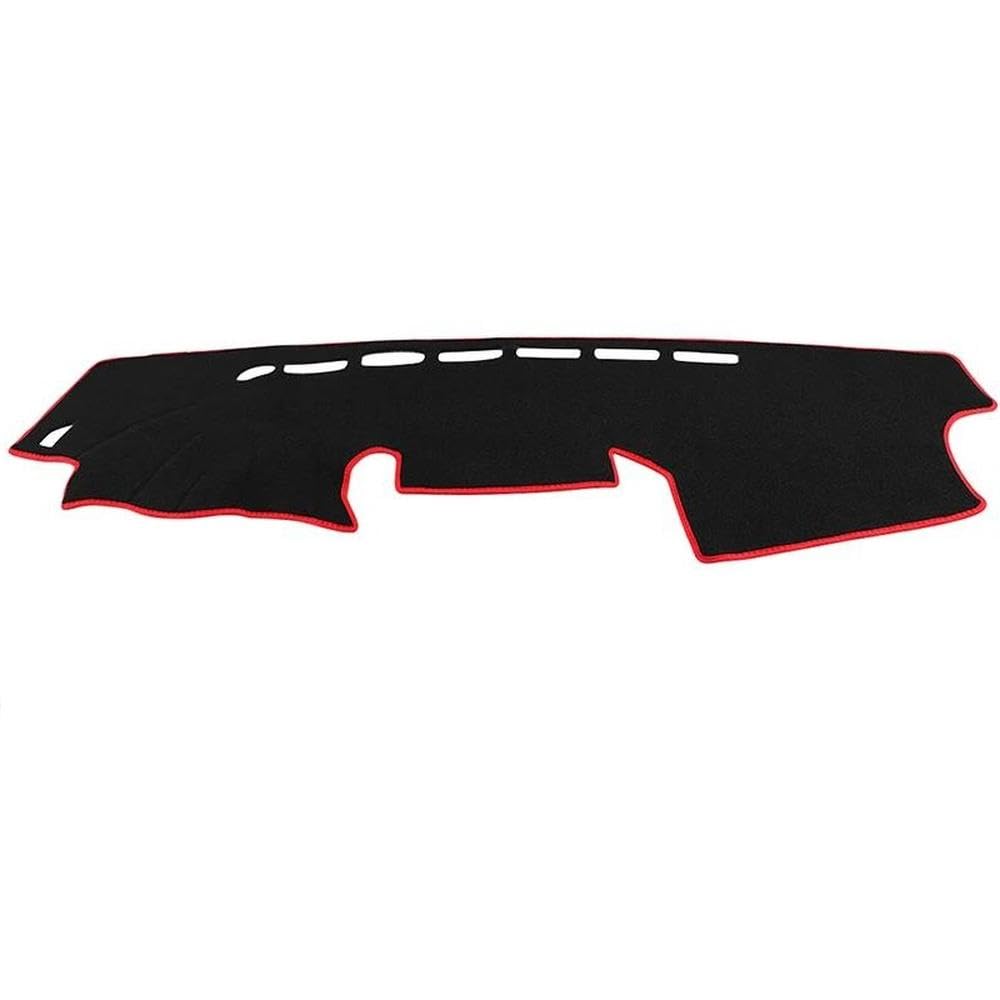 Für Toyota RAV4 XA30 MK3 2006-2010 2011 2012 Auto-Armaturenbrett-Abdeckung Sonnenschutzmatten Rutschfeste Teppiche Vermeiden Sie Lichtpads Autoteile(Rood) von BANBE