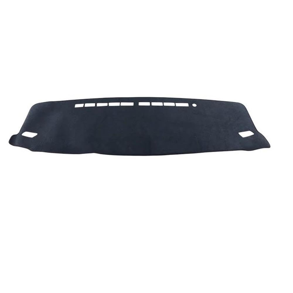 Für Toyota SW4 2015-2023 Auto Dashboard Abdeckung Matte Auto Dash Pad Teppiche Autoteile(LHD Black) von BANBE