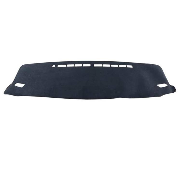 Für Toyota SW4 2015-2023 Auto Dashboard Abdeckung Matte Auto Dash Pad Teppiche Autoteile(RHD Black) von BANBE