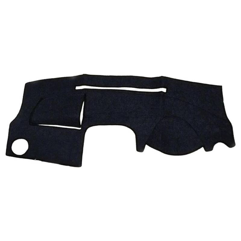 Schwarzes Polyester Armaturenbrett-Dashboard-Abdeckungsmatten-Pad-Teppich Anti-Rutsch-RHD-Passform Für Mitsubishi Mirage G4 2012-2019 Autoteile von BANBE