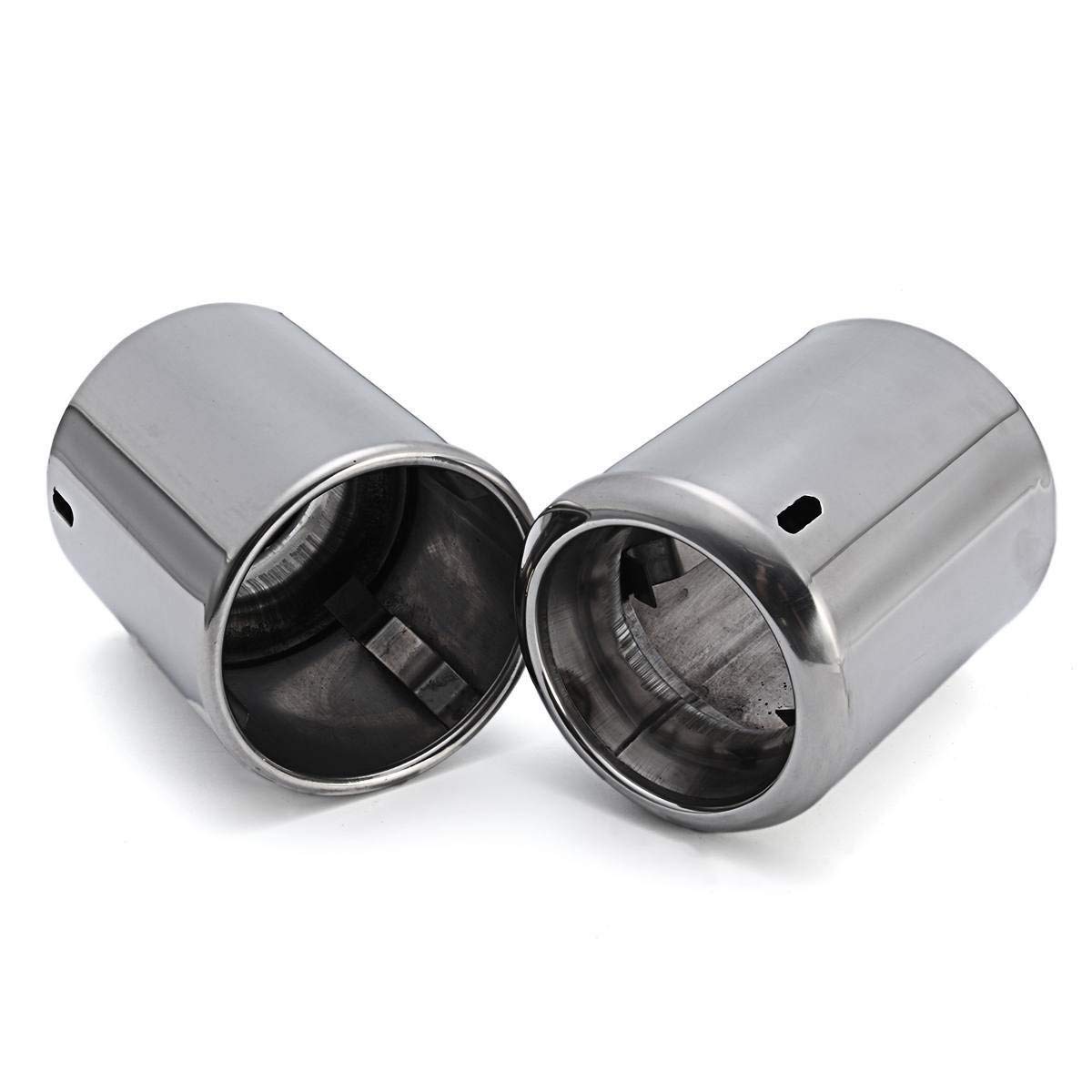 Auspuffblende 2 STÜCKE Chrome Auspuff-Schalldämpfer-Tipp-Fit für Mazda 6 CX-5 CX5 2009-2016 Ende Trim Edelstahl-Rückschlag Auspuff Endrohr Auspuffblende 2 STÜCKE Chrome Auspuff-Schalldämpfer-Tipp-Fit für Mazda 6 CX-5 CX5 2009-2016 Ende Trim Edelstahl-Rückschlag Auspuff Endrohr von BANGHA