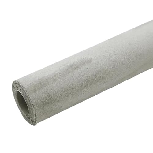 Dachhimmel Stoff,Autohimmelstoff Dachhimmel Stoff for Auto Innenpolster Dekor Reparatur Selbstklebende Wildleder Aufkleber Patches(Beige Gray,30x150cm) von BANGHA