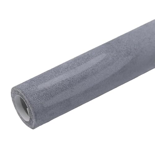 Dachhimmel Stoff,Autohimmelstoff Dachhimmel Stoff for Auto Innenpolster Dekor Reparatur Selbstklebende Wildleder Aufkleber Patches(Cool Gray,40x150cm) von BANGHA