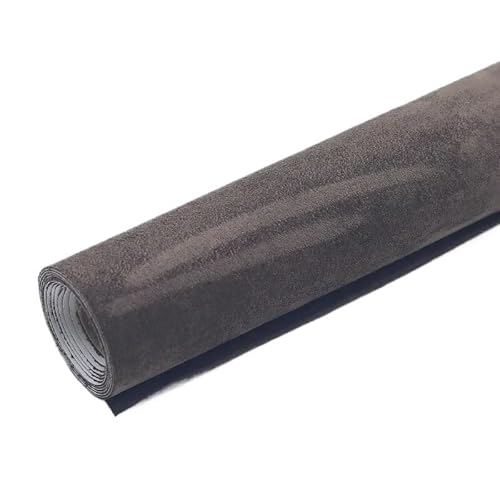 Dachhimmel Stoff,Autohimmelstoff Dachhimmel Stoff for Auto Innenpolster Dekor Reparatur Selbstklebende Wildleder Aufkleber Patches(Dark Brown,30x150cm) von BANGHA