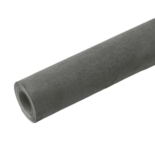 Dachhimmel Stoff,Autohimmelstoff Dachhimmel Stoff for Auto Innenpolster Dekor Reparatur Selbstklebende Wildleder Aufkleber Patches(Deep Grey,50x150cm) von BANGHA