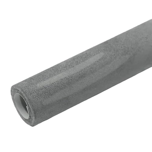Dachhimmel Stoff,Autohimmelstoff Dachhimmel Stoff for Auto Innenpolster Dekor Reparatur Selbstklebende Wildleder Aufkleber Patches(Gray,40x150cm) von BANGHA