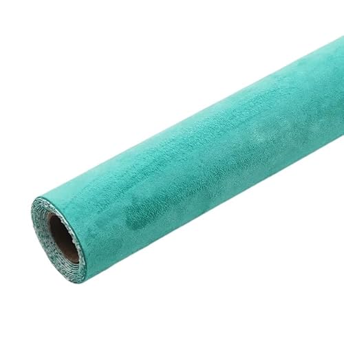 Dachhimmel Stoff,Autohimmelstoff Dachhimmel Stoff for Auto Innenpolster Dekor Reparatur Selbstklebende Wildleder Aufkleber Patches(Lake Blue,30x150cm) von BANGHA