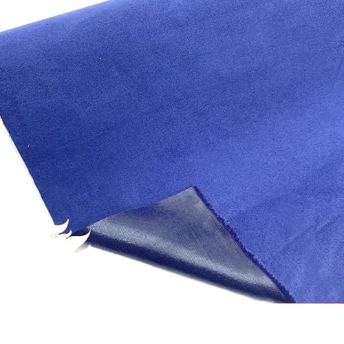 Dachhimmel Stoff,Autohimmelstoff Dickstoff Selbstklebender Wildlederstoff for Polsterungen im Autoinnenraum, Nähtuch, vierseitig elastisch, tragbar(DEEP Blue) von BANGHA