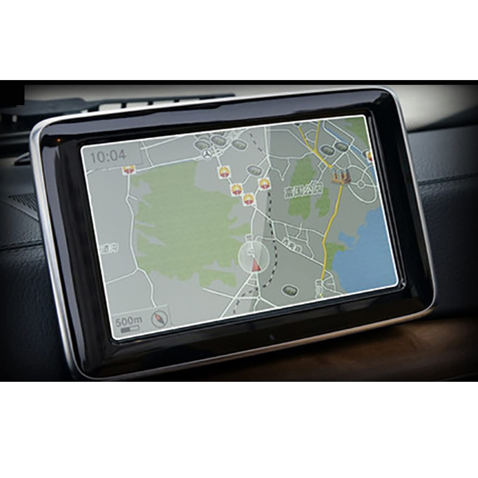 BANIKOP Auto Displayschutzfolie Für Mercedes Benz G-Klasse G63 G65 G500 G350 Auto GPS-Navigation LCD-Bildschirm Schutzfolie aus gehärtetem Glas von BANIKOP