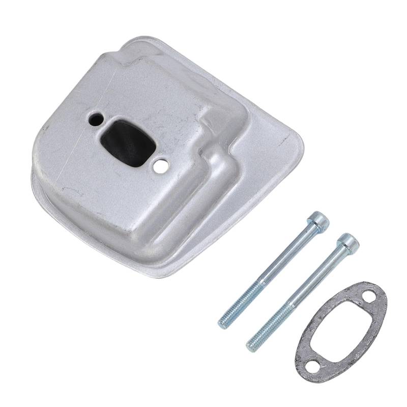 OEM -Motorrohr -Mufflerteile, Signifikante Rauschreduzierung Optimieren Motor -Abgabemotor -Rohrrohr -Pinselmuscheln für 4140 140 0609 und FS55 FS55C Auspuff Kit von BAOFUYA