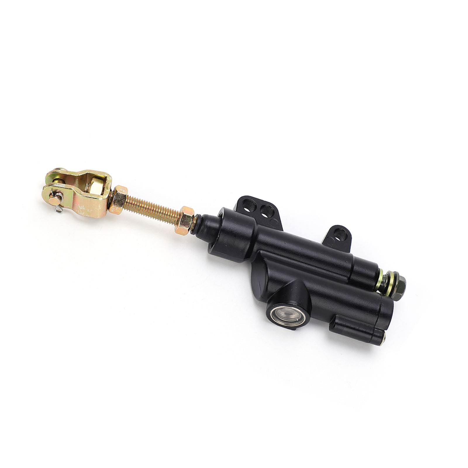 Top-Grade, Professional Performance, Universeller Fit-Heckbremszylinder mit Prämienqualität für Motorrad, ATV und PowersportSpart. Einfache Installation, Langlebig (BLACK) von BAOFUYA