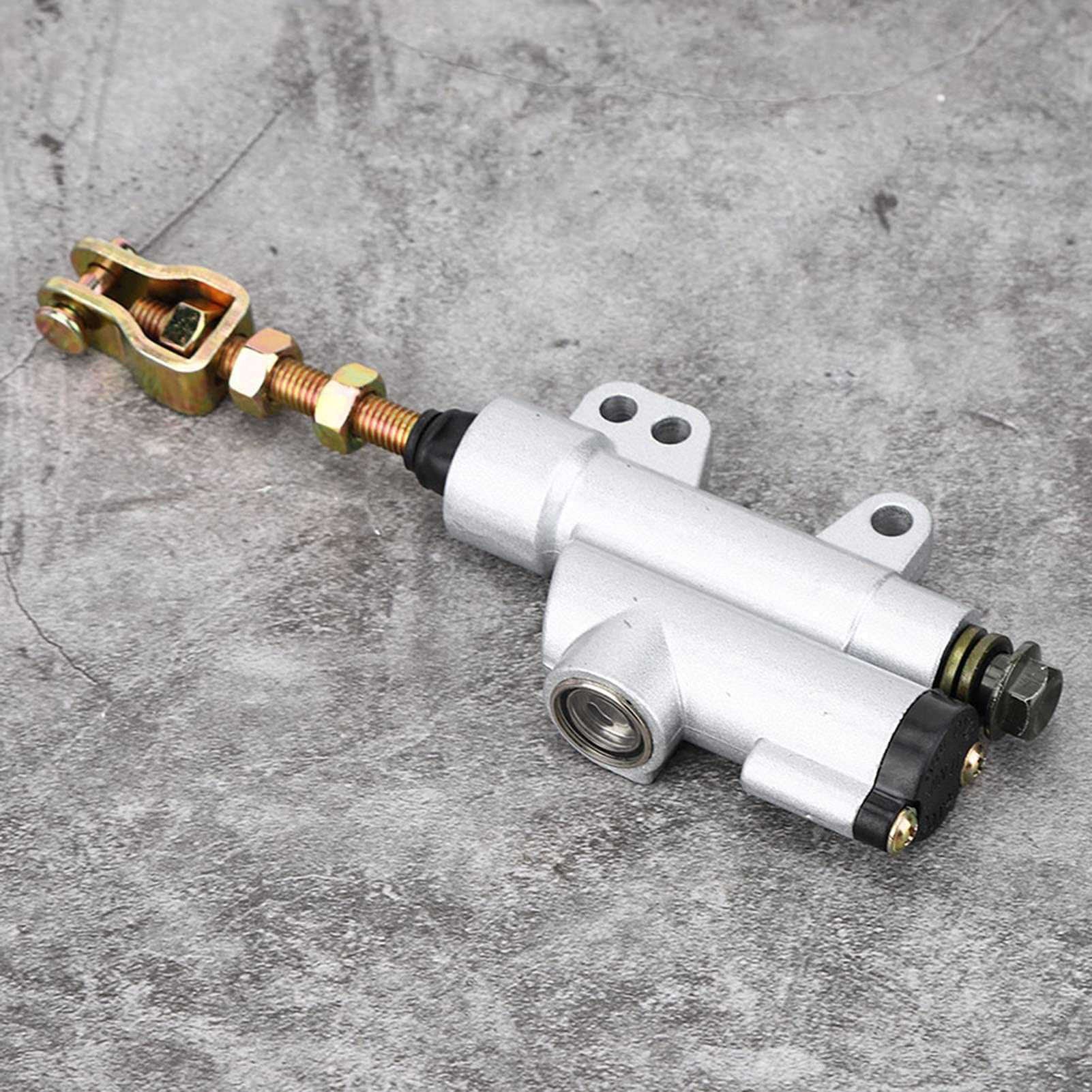 Top-Grade, Professional Performance, Universeller Fit-Heckbremszylinder mit Prämienqualität für Motorrad, ATV und PowersportSpart. Einfache Installation, Langlebig (WHITE) von BAOFUYA