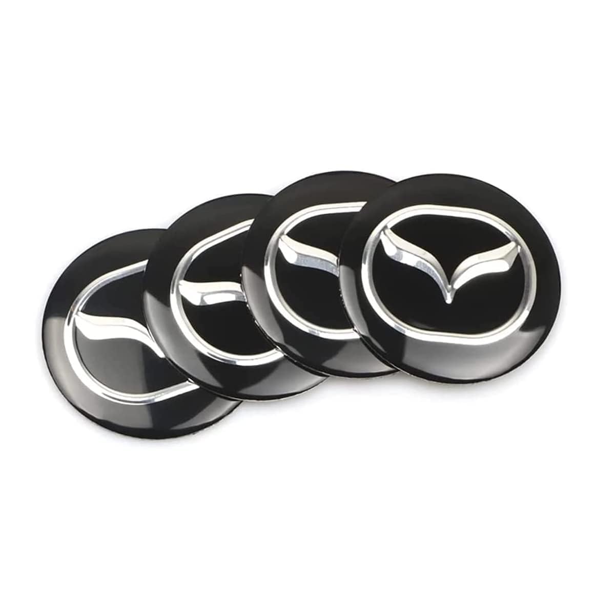4 Stück Radnabenkappen für Mazda CX-5 CX5 2015-2020 2021 2022 2023 50mm, Nabendeckel Aufkleber Radnabenabdeckung Nabenkappen Radnabenkappen Felgen Aufkleber Auto 4 Stück Radnabenkappen für Mazda CX-5 CX5 2015-2020 2021 2022 2023 50mm, Nabendeckel Aufkleber Radnabenabdeckung Nabenkappen Radnabenkappen Felgen Aufkleber Auto von BAONITOU