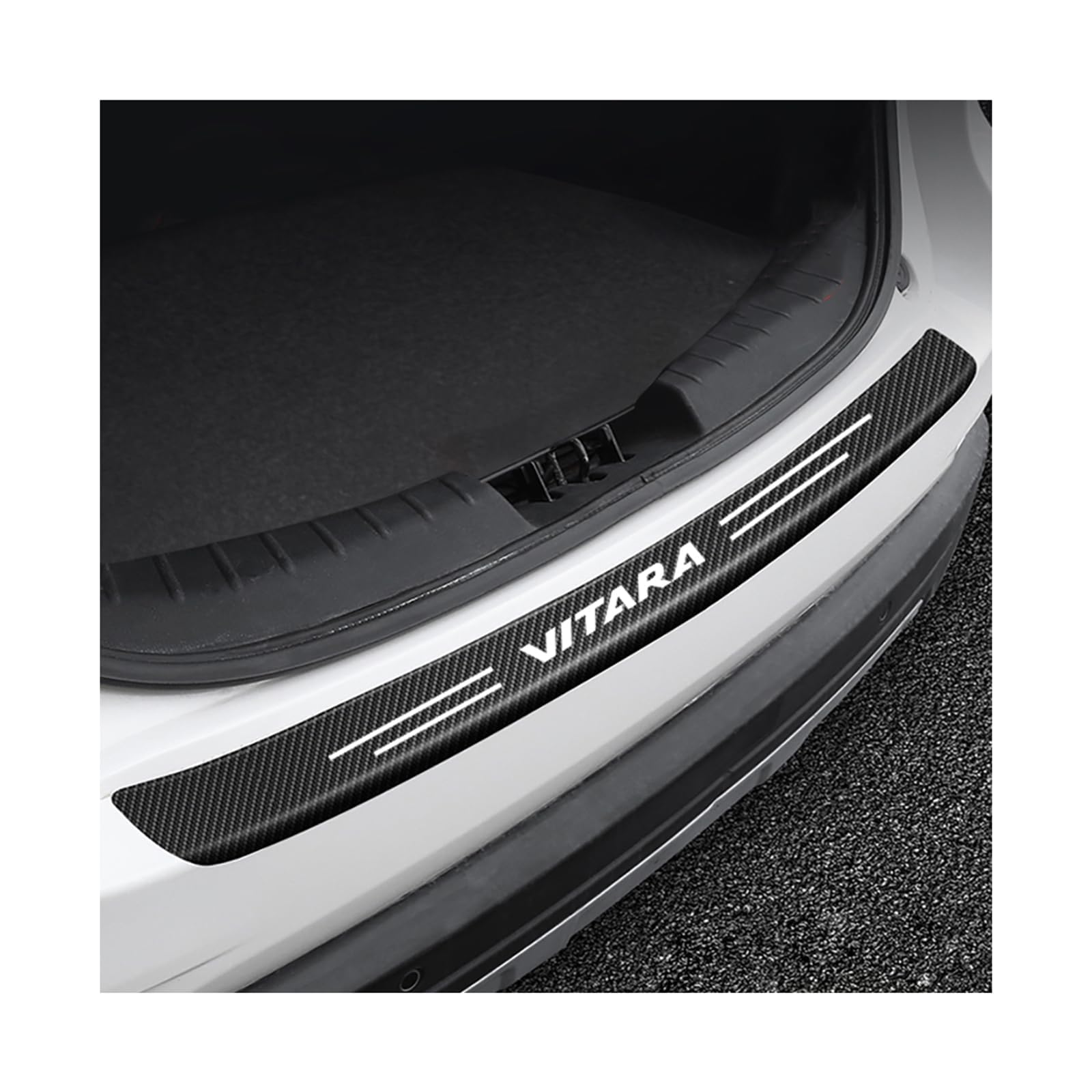 Heckstoßstangenschutz für Suzuki Vitara 2016 2017 2018 2019 2020 2021 2022 2023 2024, Ladekantenschutz Stoßstangenschutz Auto Stoßstangenschutz Ladekantenschutz Kofferraum Auto Zubehör Heckstoßstangenschutz für Suzuki Vitara 2016 2017 2018 2019 2020 2021 2022 2023 2024, Ladekantenschutz Stoßstangenschutz Auto Stoßstangenschutz Ladekantenschutz Kofferraum Auto Zubehör von BAONITOU