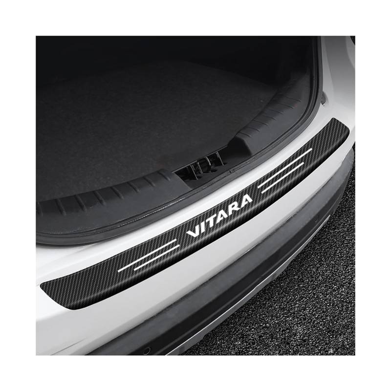Heckstoßstangenschutz für Suzuki Vitara 2016 2017 2018 2019 2020 2021 2022 2023 2024, Ladekantenschutz Stoßstangenschutz Auto Stoßstangenschutz Ladekantenschutz Kofferraum Auto Zubehör von BAONITOU