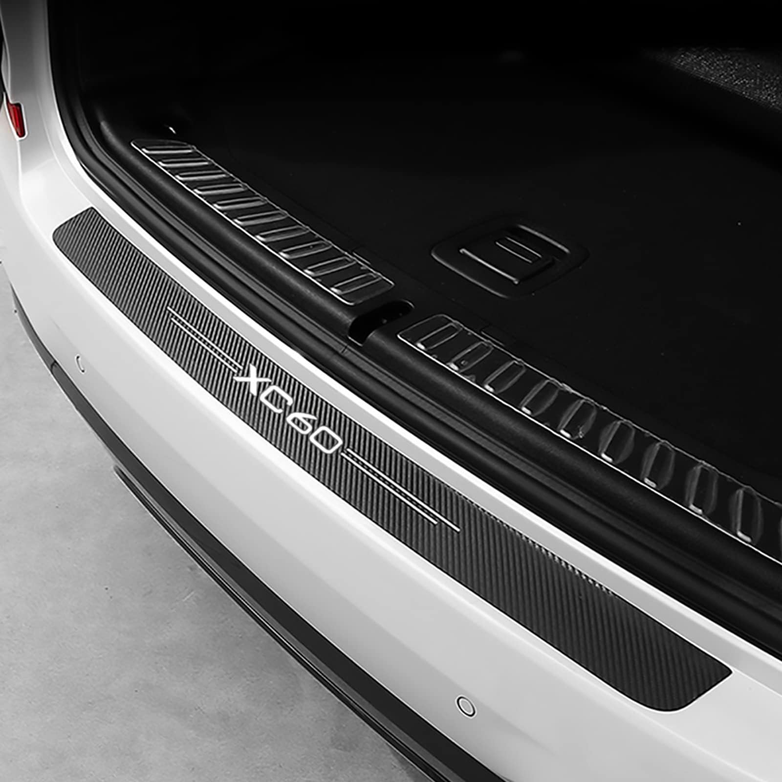 Heckstoßstangenschutz für Volvo Xc60, Ladekantenschutz Stoßstangenschutz Auto Stoßstangenschutz Ladekantenschutz Kofferraum Auto Zubehör Heckstoßstangenschutz für Volvo Xc60, Ladekantenschutz Stoßstangenschutz Auto Stoßstangenschutz Ladekantenschutz Kofferraum Auto Zubehör von BAONITOU
