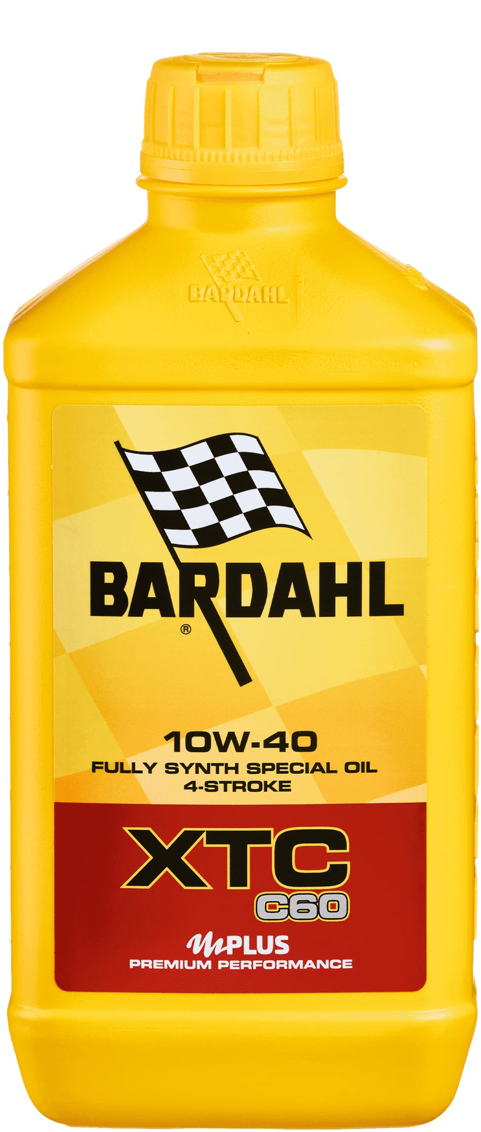 Bardahl - Motoröl XTC C60 10W-40 für 4-Takt-Motorrad, wirkt der Bildung von Ablagerungen entgegen und garantiert maximale Sauberkeit des Motors, 100 % synthetisch, 4 Liter von Bardahl