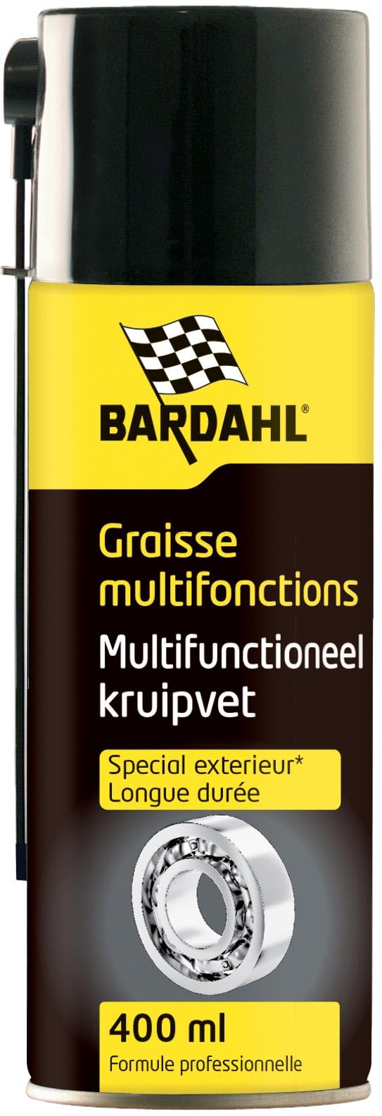 BARDHAL 2001388 Schmierfett Für Multifunktionale, 400 ml von Bardahl