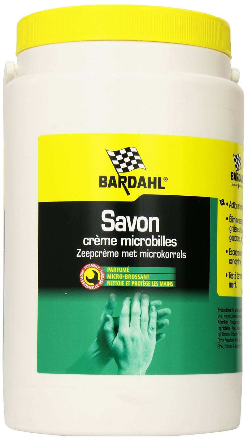 BARDHAL 2004434 Seife Creme Perlen Parfüm, 3 Liter, Orange Topf von Bardahl