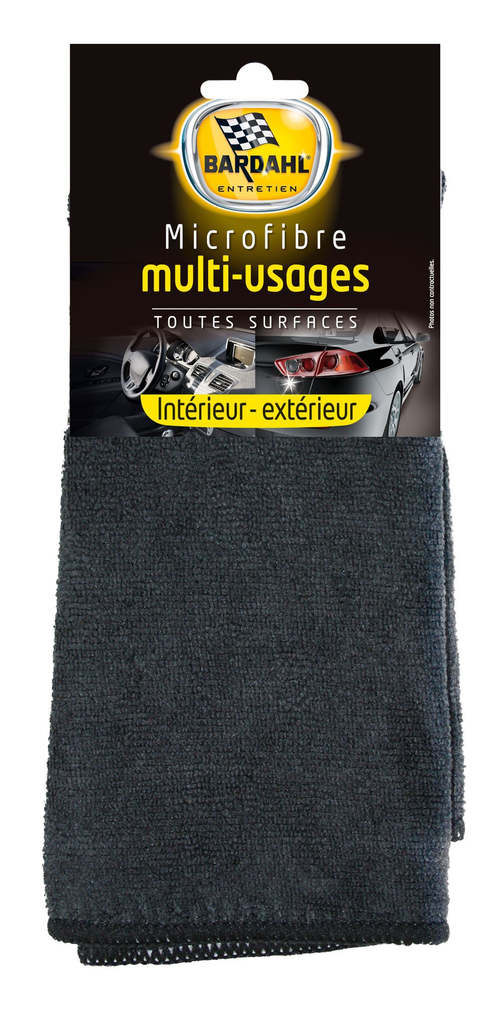 BARDHAL Mikrofaser Multi USAGES - Schwarz - 40 x 40 cm BARDHAL Mikrofaser Multi USAGES - Schwarz - 40 x 40 cm von Bardahl