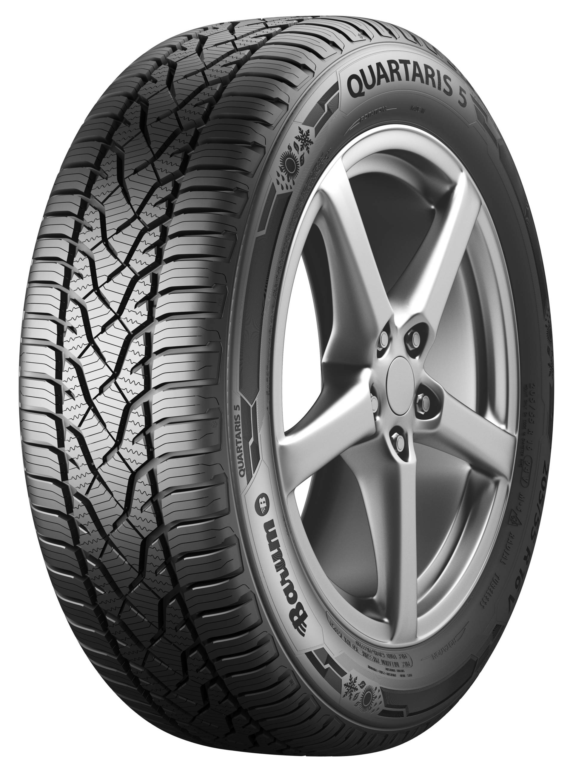 Barum Quartaris 5 215/55 R17 98W XL M+S Ganzjahresreifen Barum Quartaris 5 215/55 R17 98W XL M+S Ganzjahresreifen von BARUM