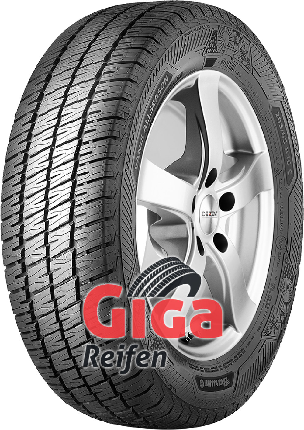 Barum Vanis AllSeason ( 195/65 R16C 104/102T 8PR Doppelkennung 100T ) von BARUM