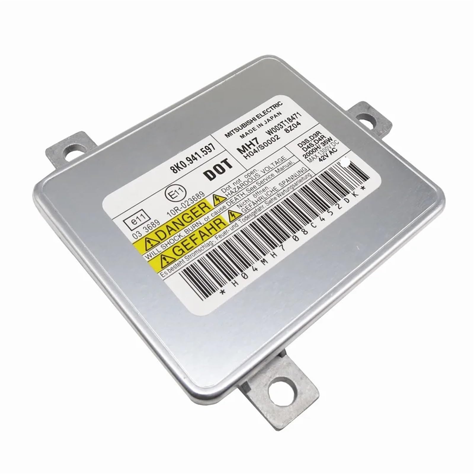 BASPHHH Auto H-ID Ballast Kompatibel mit VW für Golf VII 7 2013 2014 2015 W003T18471 Xenon-HID-Scheinwerfer-Vorschaltgerät-Steuergerätmodul BASPHHH Auto H-ID Ballast Kompatibel mit VW für Golf VII 7 2013 2014 2015 W003T18471 Xenon-HID-Scheinwerfer-Vorschaltgerät-Steuergerätmodul von BASPHHH