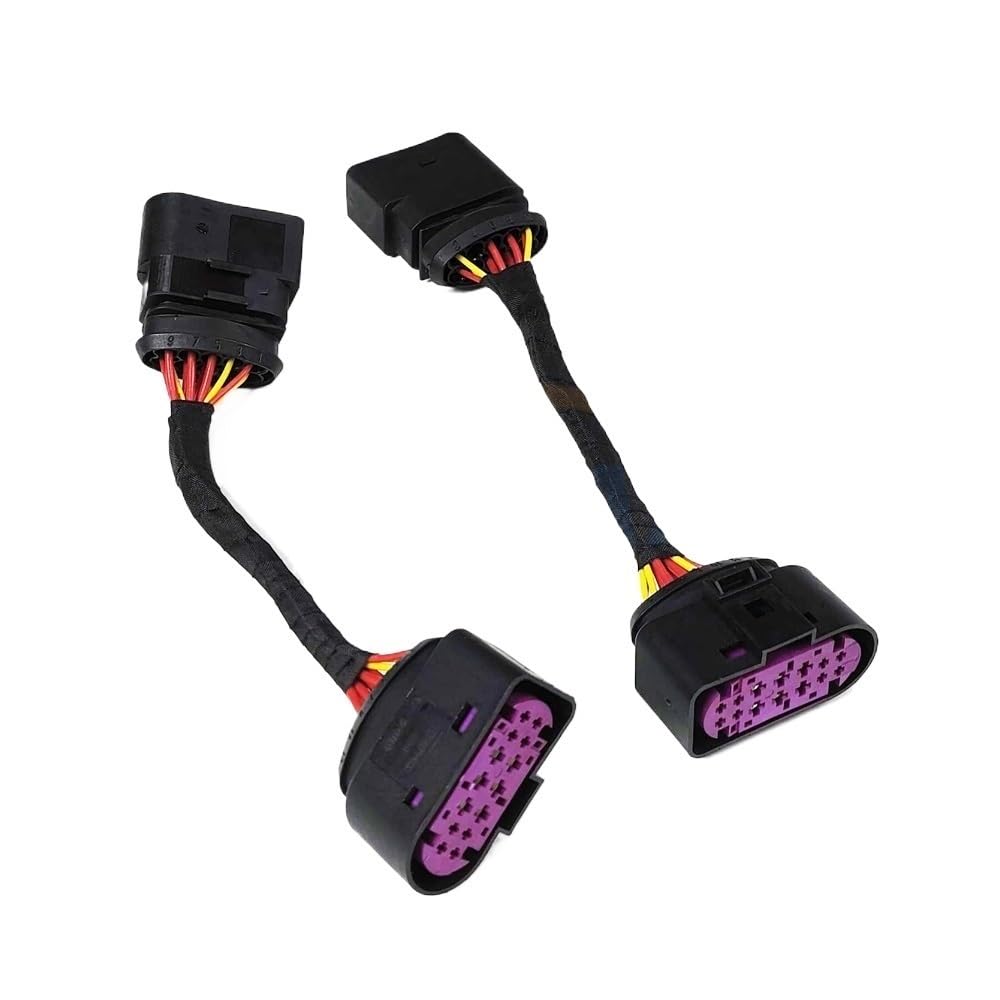 BASPHHH Auto Sensor Stecker 1J0973737 1J0973835 Kompatibel Mit VW Für Golf MK6 Xenon-Scheinwerfer 10 Bis 14 Pin Kabelbaum-Anschlussstecker-Adapter BASPHHH Auto Sensor Stecker 1J0973737 1J0973835 Kompatibel Mit VW Für Golf MK6 Xenon-Scheinwerfer 10 Bis 14 Pin Kabelbaum-Anschlussstecker-Adapter von BASPHHH