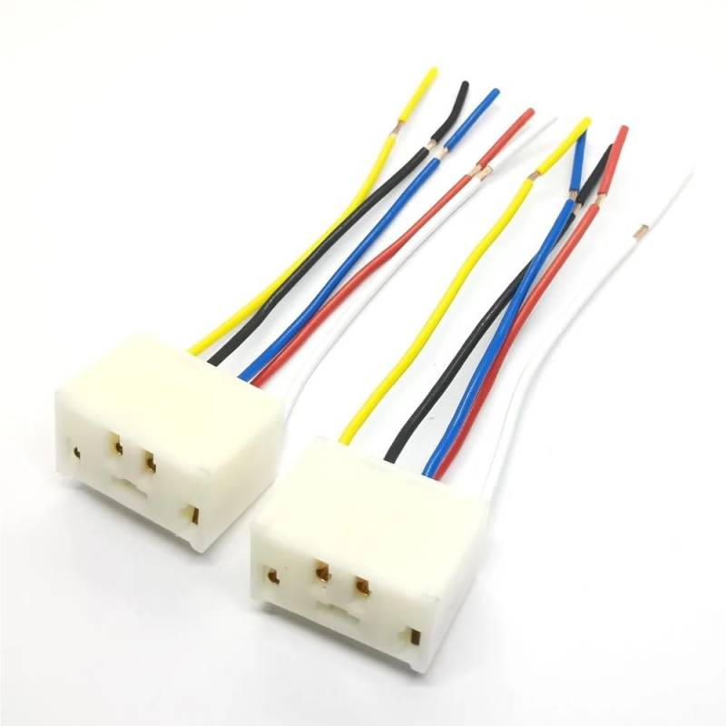 BASPHHH Auto Sensor Stecker Auto Fenster Schalter Controller Control Adapter Stecker Halter Stecker Nylon Buchse 5 Pin(2pcs K12) von BASPHHH