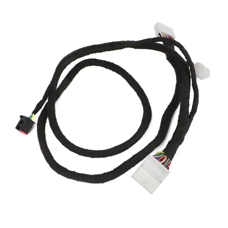 BASPHHH Auto Sensor Stecker Kompatibel Mit Ram Truck 8.4 UConnect 2013–2018 7-Gang-5.0-Blende-HVAC Auf 7-Gang-8.4-Blende-Lüfter-HVAC 1-teiliger Umbau-Upgrade-Kabelbaum von BASPHHH