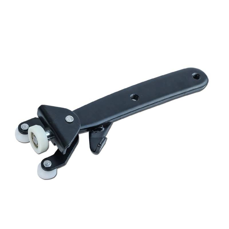 BASPHHH Fahrzeug Tür Rollenträger Kompatibel mit Caddy 2004-2015 Linke untere Führungsscharnierunterseite Schiebetür-Rollenarmmechanismus 2K0843397 von BASPHHH