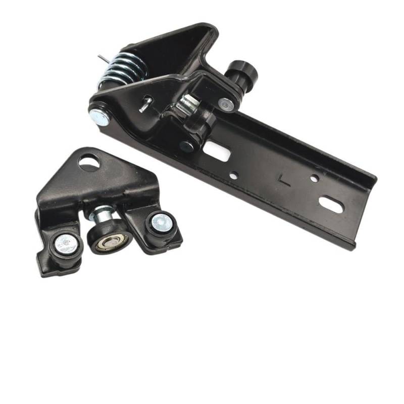 BASPHHH Fahrzeug Tür Rollenträger Kompatibel mit Master II 2000-2010 Schiebetür-Rollenführungsscharnier unten, mittig, Oben, Kits 7700312372 von BASPHHH