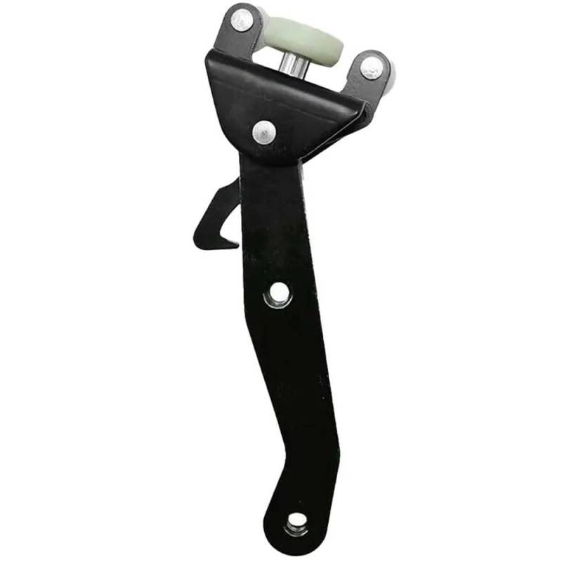 BASPHHH Fahrzeug Tür Rollenträger Kompatibel mit Transporter T5 2003-2015 Auto Schiebetür Rollenführung Scharnier Unten Links Seite 7H0843397 von BASPHHH