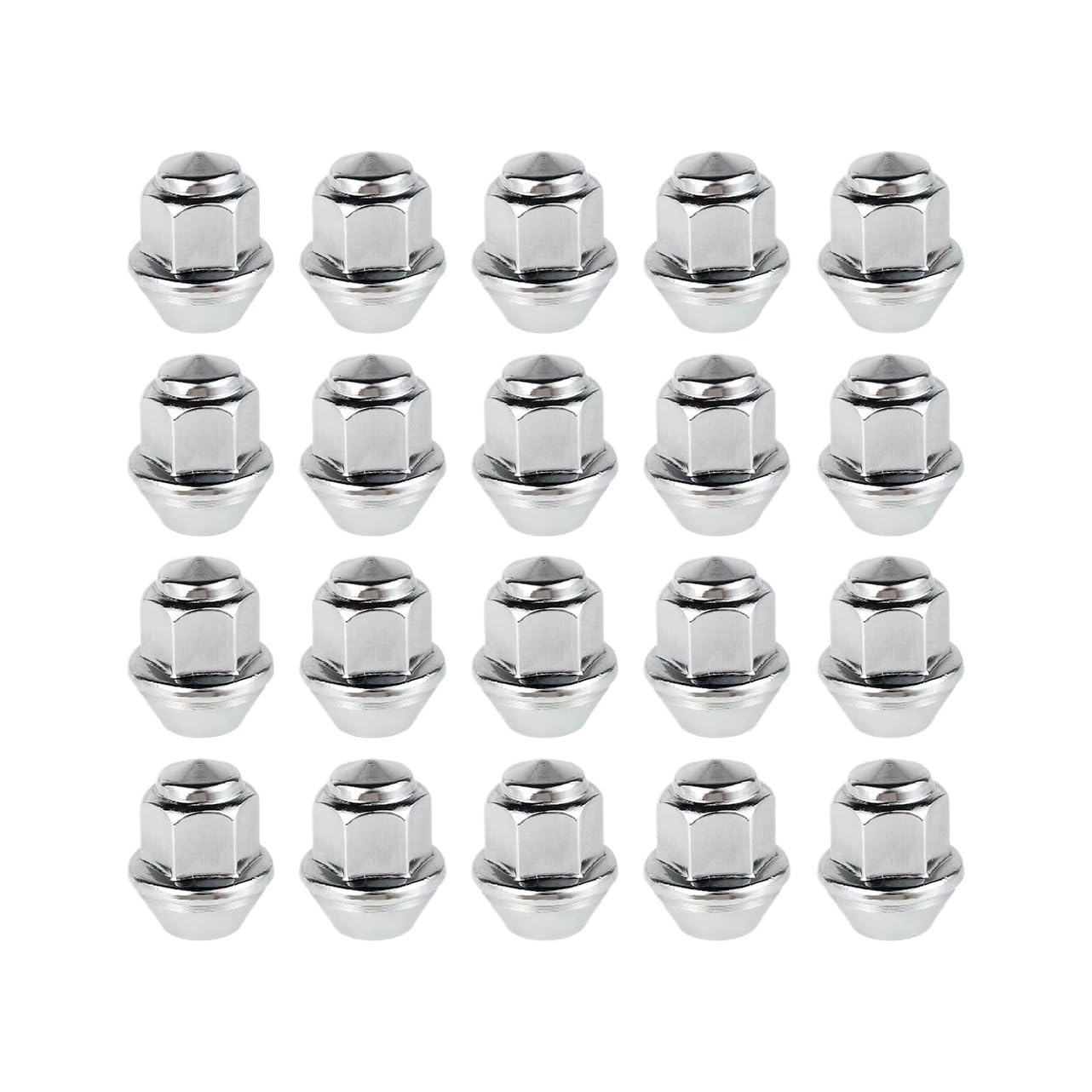 BASPHHH Felgenschraube 1678260 Kompatibel Mit Ford -Rädern Radmuttern Sechskant-Radmuttern 60-Grad-Kegel Beschichtete Muttern Aus Kohlenstoffstahl BASPHHH Felgenschraube 1678260 Kompatibel Mit Ford -Rädern Radmuttern Sechskant-Radmuttern 60-Grad-Kegel Beschichtete Muttern Aus Kohlenstoffstahl von BASPHHH