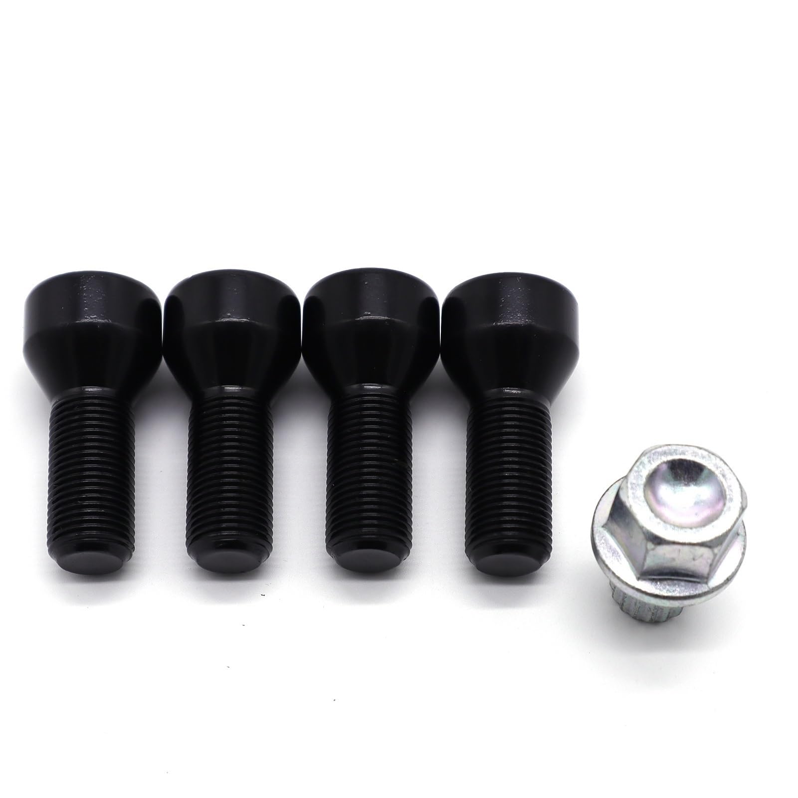 BASPHHH Felgenschraube Kompatibel mit 128i 135i 2008-2012 Auto-Radschrauben-Radmuttern-Set M12 x 1,5 36136786419 36136764057 BASPHHH Felgenschraube Kompatibel mit 128i 135i 2008-2012 Auto-Radschrauben-Radmuttern-Set M12 x 1,5 36136786419 36136764057 von BASPHHH