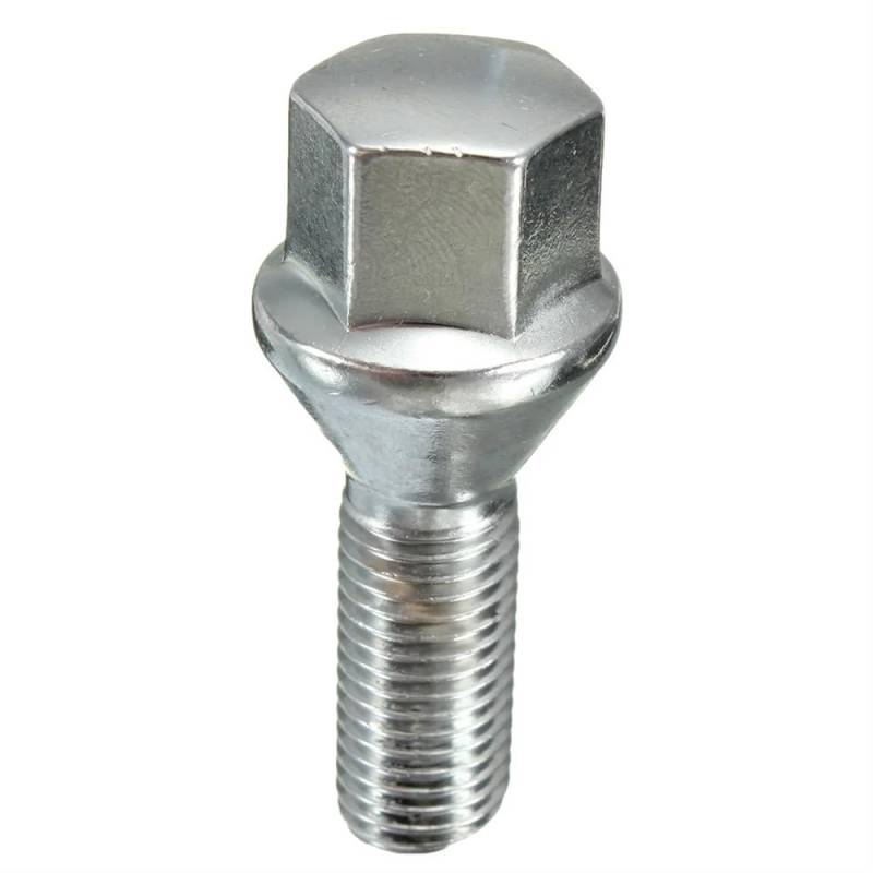 BASPHHH Felgenschraube Kompatibel mit 3-Series für E21 E30 E36 E46 E90 E91 E92 1995-2012 Radmutterbolzen Radbolzen Legierung M12x1,5 mm(1PCS) von BASPHHH
