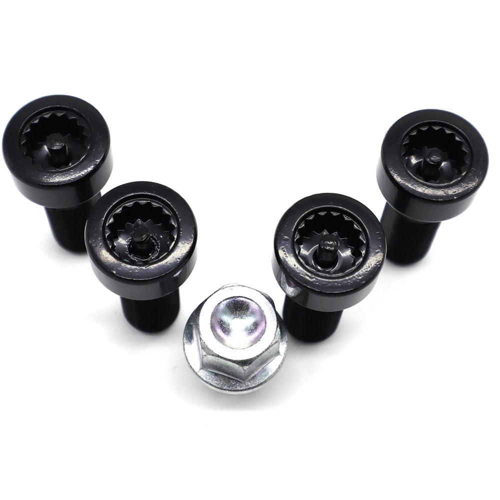BASPHHH Felgenschraube Kompatibel mit 325i 2001-2006 Auto-Radschrauben-Muttern-Set M12 x 1,5 36136786419 BASPHHH Felgenschraube Kompatibel mit 325i 2001-2006 Auto-Radschrauben-Muttern-Set M12 x 1,5 36136786419 von BASPHHH