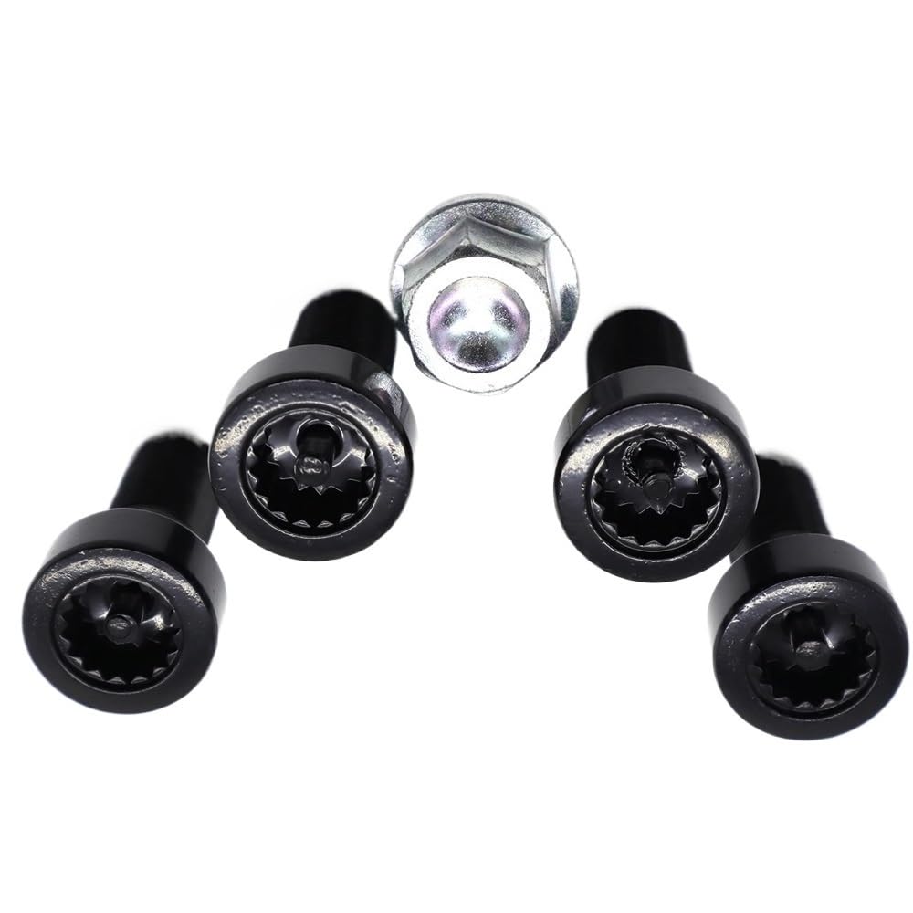 BASPHHH Felgenschraube Kompatibel mit 335i 2007–2011 Auto-Radschrauben-Muttern-Set M12 x 1,5 36136786419 BASPHHH Felgenschraube Kompatibel mit 335i 2007–2011 Auto-Radschrauben-Muttern-Set M12 x 1,5 36136786419 von BASPHHH