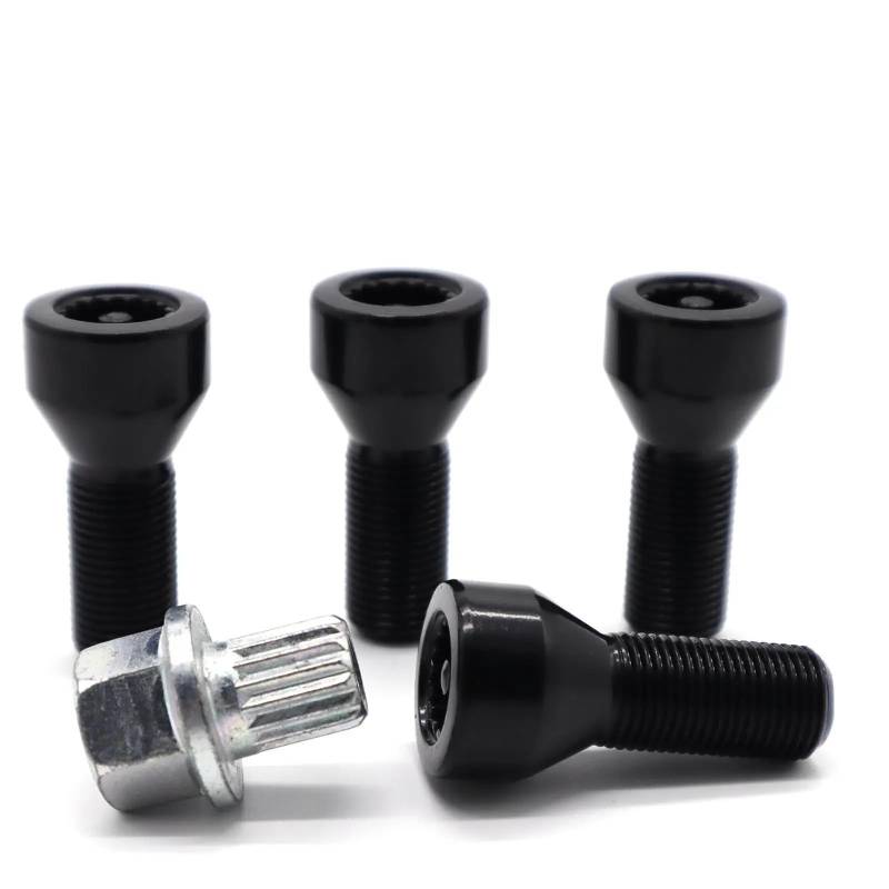 BASPHHH Felgenschraube Kompatibel mit 650i 2006-2010 Auto-Radschrauben- und Muttern-Werkzeugsatz M12 x 1,5 36136786419 von BASPHHH