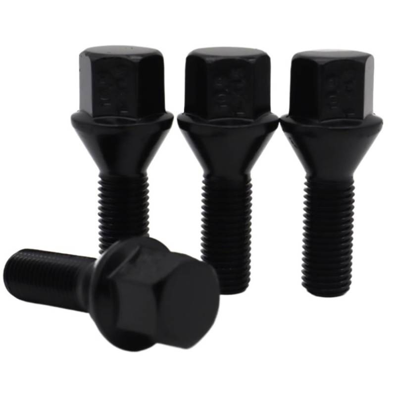 BASPHHH Felgenschraube Kompatibel mit 7 Series für E65 2000-2008 Leichtmetallrad-Radmuttern Muttern M12 x 1,5 von BASPHHH