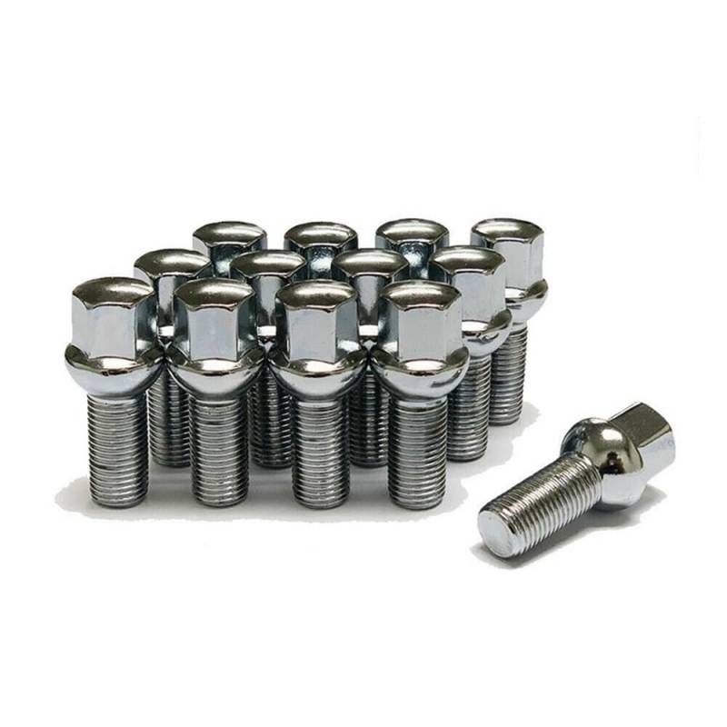 BASPHHH Felgenschraube Kompatibel mit A3 1998-2020 Radkugelsitz-Radschraubenmuttern M14 x 1,5 von BASPHHH