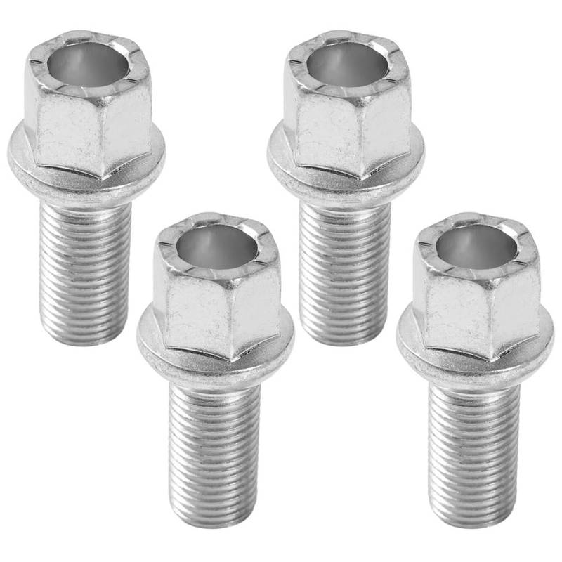 BASPHHH Felgenschraube Kompatibel mit A6 1998-2010 Radschrauben und Muttern WHT002437 WHT001812(Silver) von BASPHHH